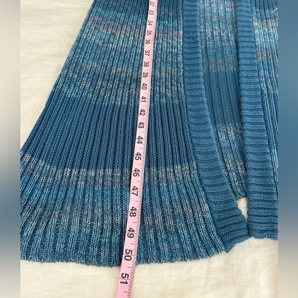 Knitted & Knotted for Anthropologie Crochet Duster Boho Knit Maxi Cardigan - Picture 5 of 10
